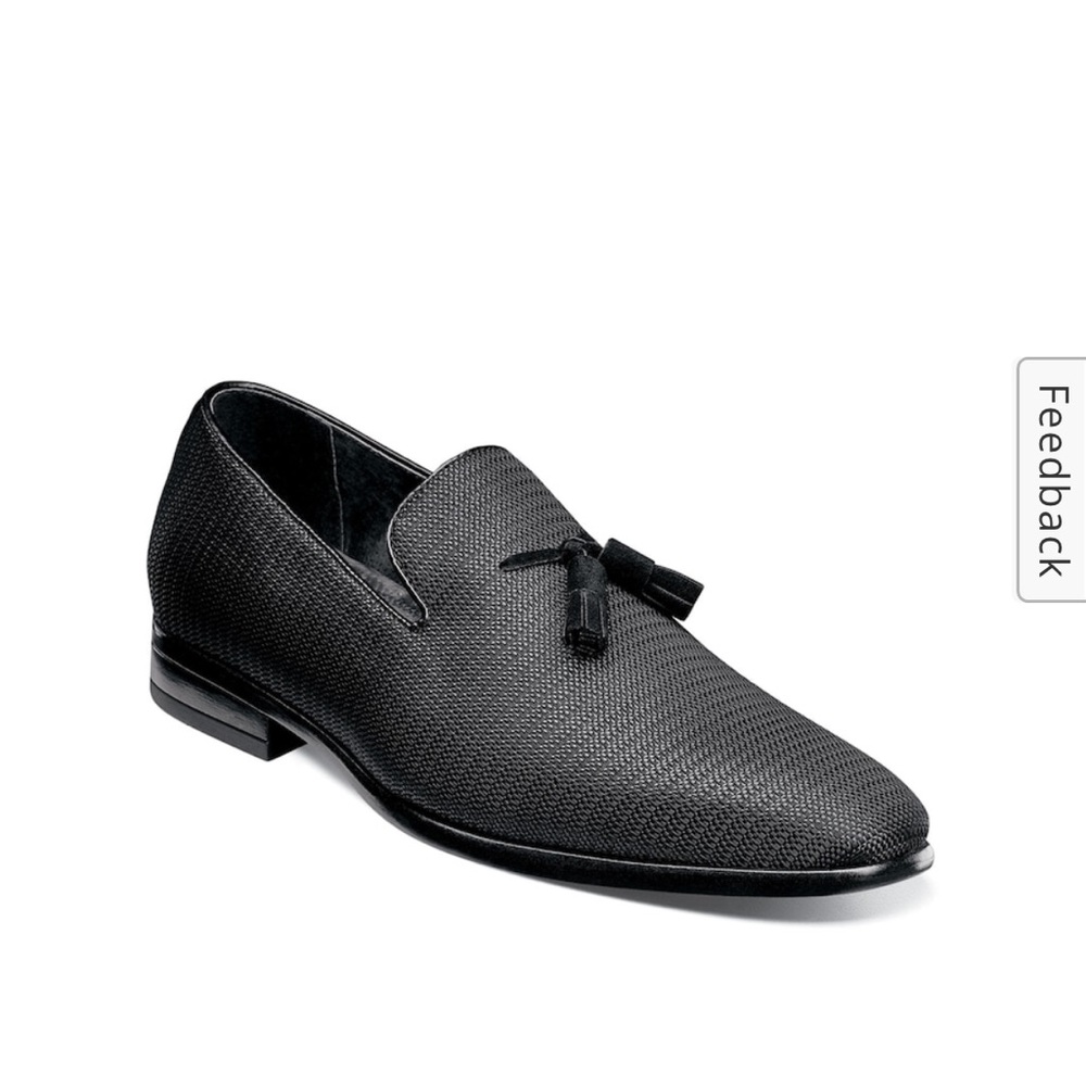 Black Stacy Adams Tazewell Loafer